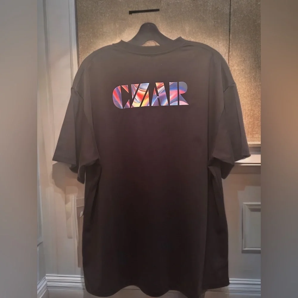 NEW Unisex Black Graphic T Shirt Size 2XL